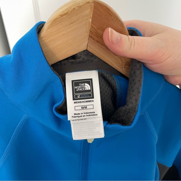 North Face Men’s Half-Zip Pullover Blue Flight Series Medium - Picture 6 of 6